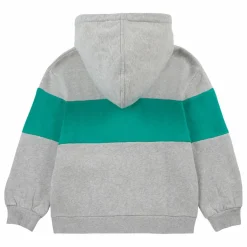 Bobo Choses Sweat Zippé Joy Coton Bio | Gris chiné