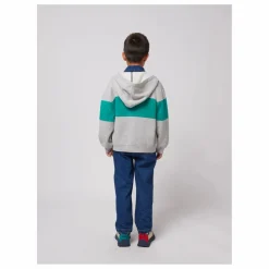 Bobo Choses Sweat Zippé Joy Coton Bio | Gris chiné