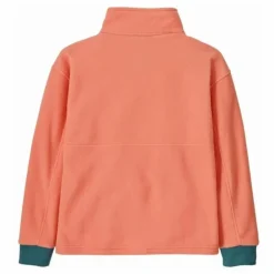 Patagonia Sweat Zippé Microdini Polaire Fibres Recyclées | Rose pêche