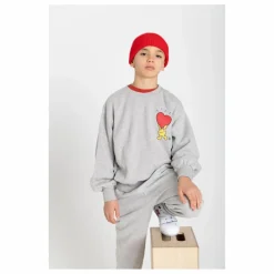 Clearance Hundred Pieces Sweatshirt col rond SHOBU | Gris chiné