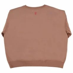 New Sisters Department Sweatshirt Julie Coton Bio | Terracotta