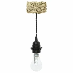 Hot Cosydar Système électrique, rosace en palm Naturel