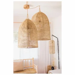 Hot Cosydar Système électrique, rosace en palm Naturel