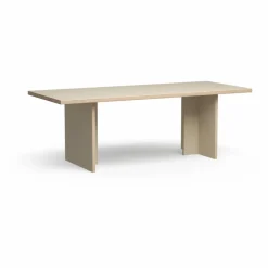 Hot HKliving Table à diner rectangulaire | Crème