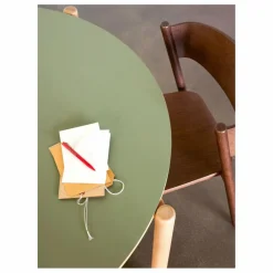 Hübsch Tables, Bureaux|Table à manger ronde Oblique |