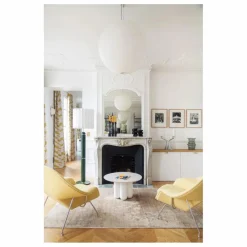 Cosin Table basse avec plateau en matière recyclée | Blanc Online