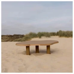 Gabrielle Paris Table basse outdoor en iroko Naturel