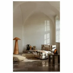 Sale Ferm Living Table basse Post en bois FSC | Chêne fumé