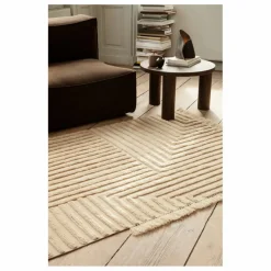 Sale Ferm Living Table basse Post en bois FSC | Chêne fumé