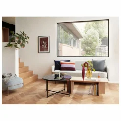 Hübsch Table basse rectangulaire en bois FSC |