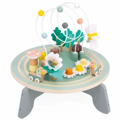 Janod Table d'activités Le Jardin Multicolore Discount