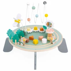 Janod Table d'activités Le Jardin Multicolore Discount