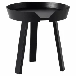 Hot Muuto Table d'appoint Around coffee | Noir