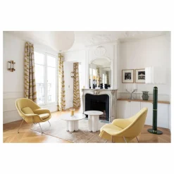 Best Cosin Table d'appoint avec plateau en matière recyclée | Blanc