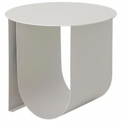 Bloomingville Table d'appoint Cher en métal | Gris perle