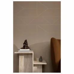 Ferm Living Table d'appoint Distinct en travertin |