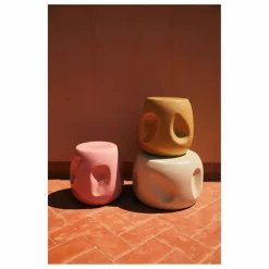 HKliving Table d'appoint en céramique |