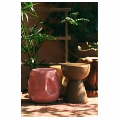 HKliving Table d'appoint en céramique |