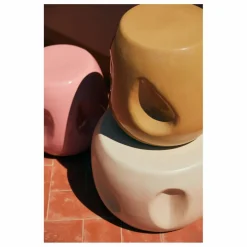 HKliving Table d'appoint en céramique |