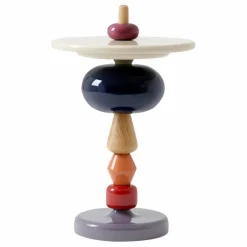 & Tradition Table d'appoint Shuffle en bois laquée - Mia Hamborg | Blanc Online