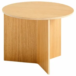 Hay Tables, Bureaux|Table d'appoint Slit ronde en bois |