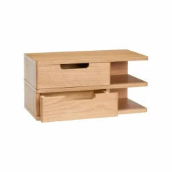 Hübsch Table de chevet en Chêne Best