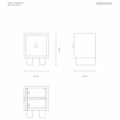New Nobodinoz Table de chevet x Heju Naturel