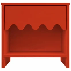 Discount Oeuf NYC Table de nuit Moss | Rouge