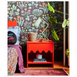 Discount Oeuf NYC Table de nuit Moss | Rouge