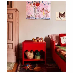 Discount Oeuf NYC Table de nuit Moss | Rouge