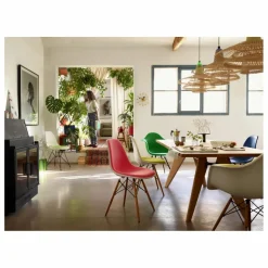 Vitra Tables, Bureaux|Table EM - piètement Écru - Jean Prouvé |