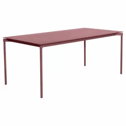 Best Petite friture Table rectangulaire Fromme outdoor - 8 personnes | Rouge Brun