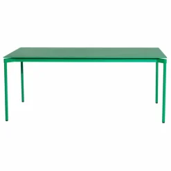Petite friture Table rectangulaire Fromme outdoor - 8 personnes | Vert Menthe New