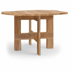 Frama Table ronde irrégulière Farmhouse en bois |
