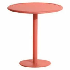 Petite friture Mobilier De Jardin|Table ronde Week-end Bistrot |