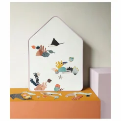 Ma Cabane à rêves Tableau Ardoise Magnétique Little Cabane | Lilas tLilas Best