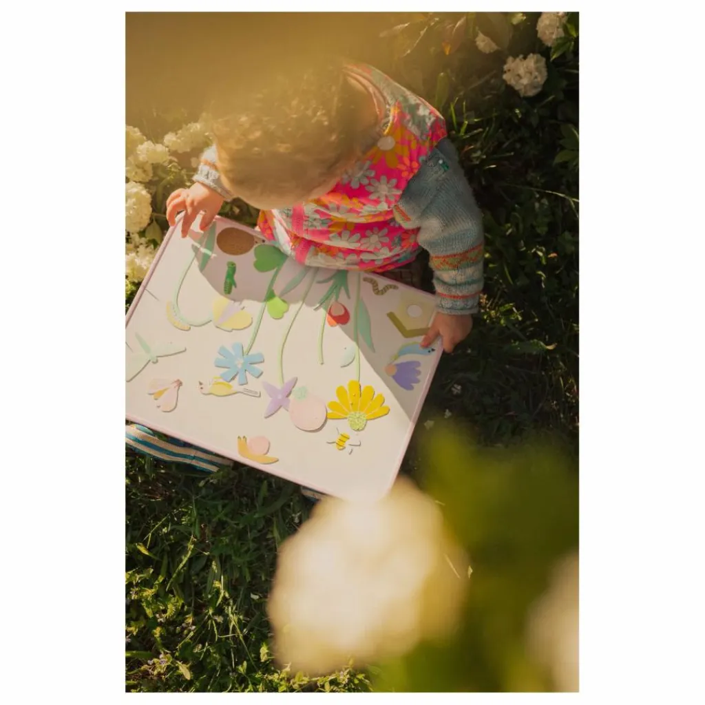 Ma Cabane à rêves Jeux Éducatifs|Tableau blanc magnétique | Lilas