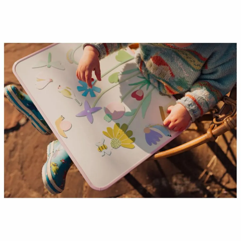 Ma Cabane à rêves Jeux Éducatifs|Tableau blanc magnétique | Lilas