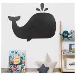 Ferflex Jeux Éducatifs|Tableau magnétique Baleine et son jeu de 21 formes géométriques