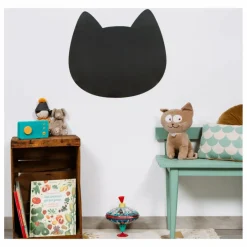 Sale Ferflex Tableau magnétique Chat et son jeu de 21 formes géométriques Multicolore
