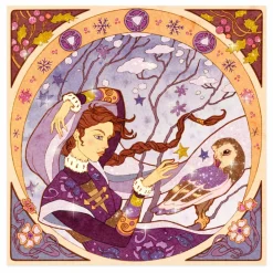 Djeco Loisirs Créatifs|Tableaux à pailletter Divines