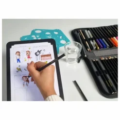 Buki Tablette à dessin lumineuse 3 en 1 Multicolore Discount