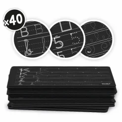 Outlet Buki Tablette d'écriture Multicolore