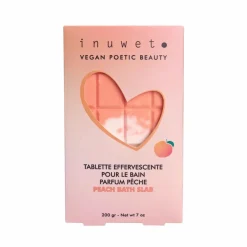 Sale Inuwet Tablette pêche effervescente pour le bain - 200 g Orange
