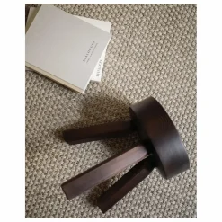 Outlet Frama Tabouret AML en pin | Bois foncé