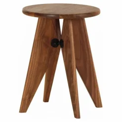 Discount Vitra Tabouret Bois | Noyer
