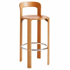 Hay Chaises, Tabourets, Bancs|Tabouret de bar Rey en bois laqué - Bruno Rey |