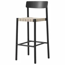 & Tradition Tabouret de bar sangles les 75 cm Betty TK15 en frêne Naturel Online