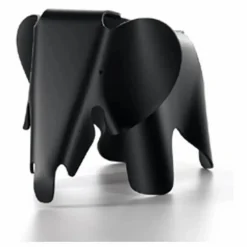 Vitra Tabouret Eléphant - Charles & Ray Eames | Noir
