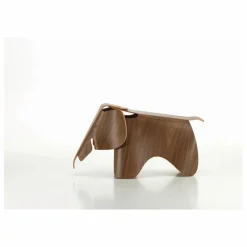 Vitra Tabouret éléphant Eames | Bois foncé New